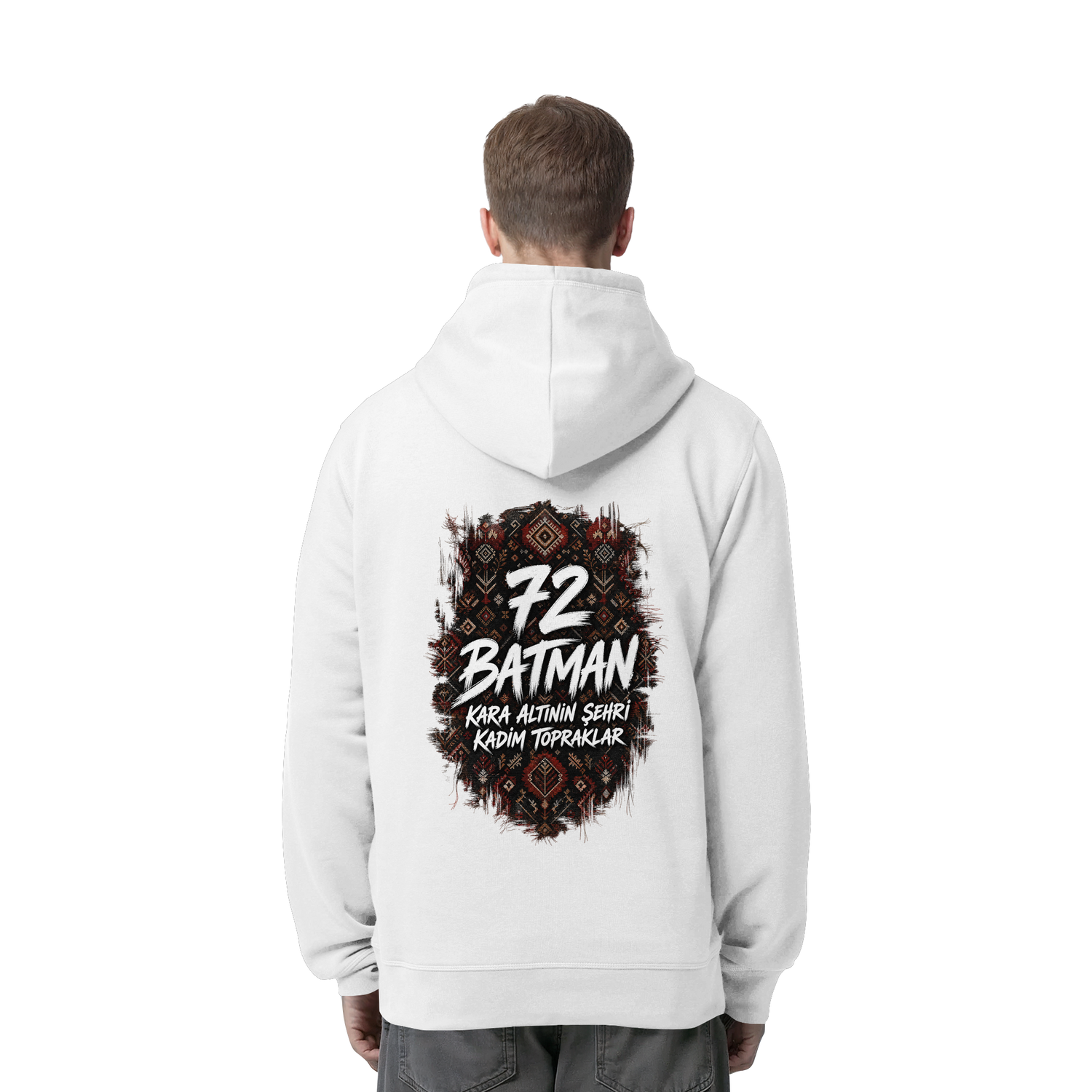 72 - Batman - Organic Side Pocket Hoodie
