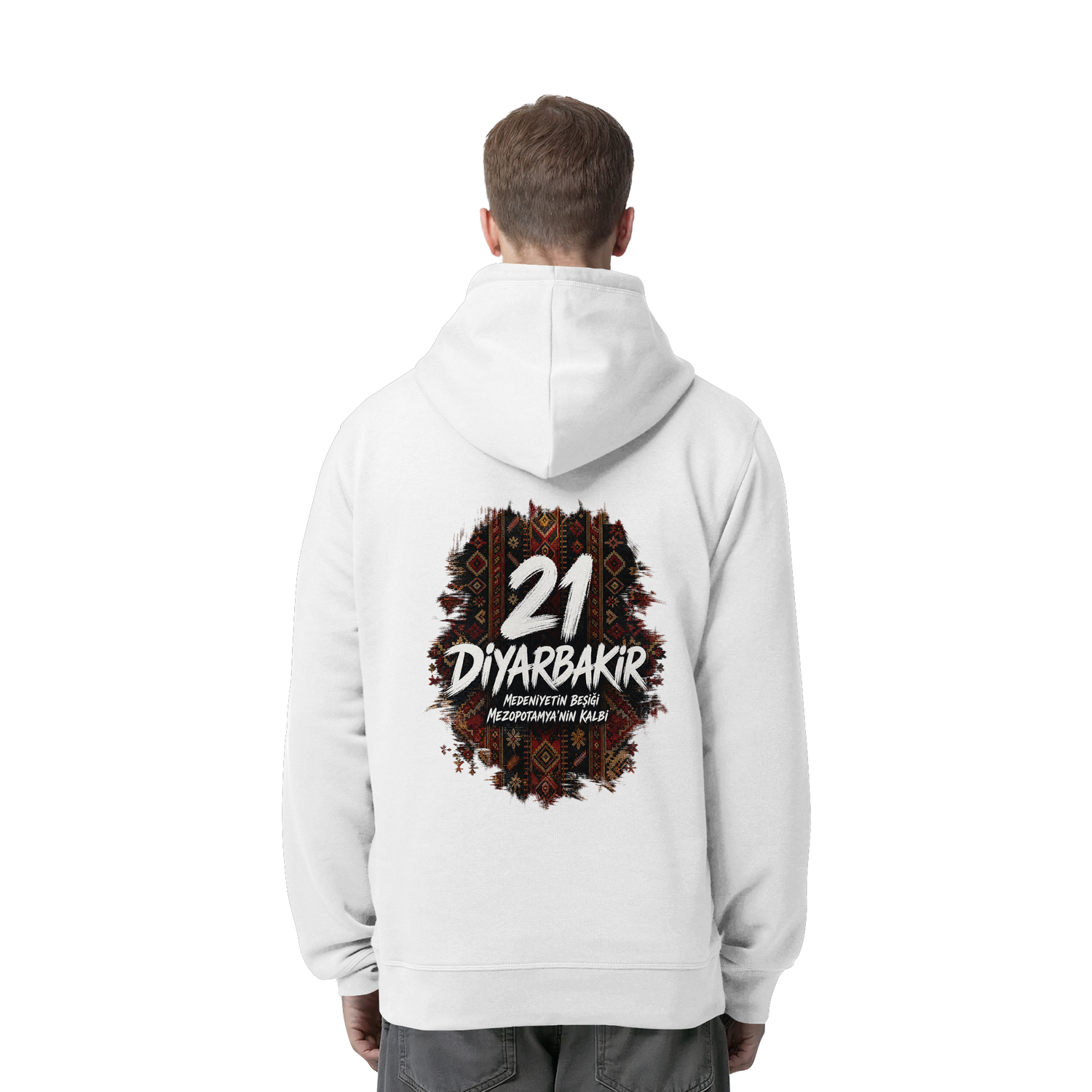 21 - Diyarbakir - Organic Side Pocket Hoodie