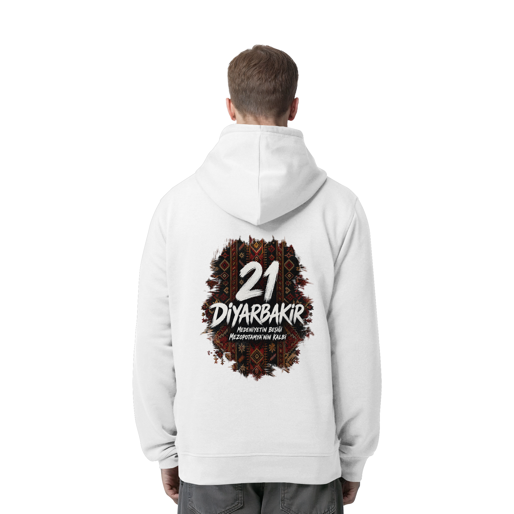 21 - Diyarbakir - Organic Side Pocket Hoodie