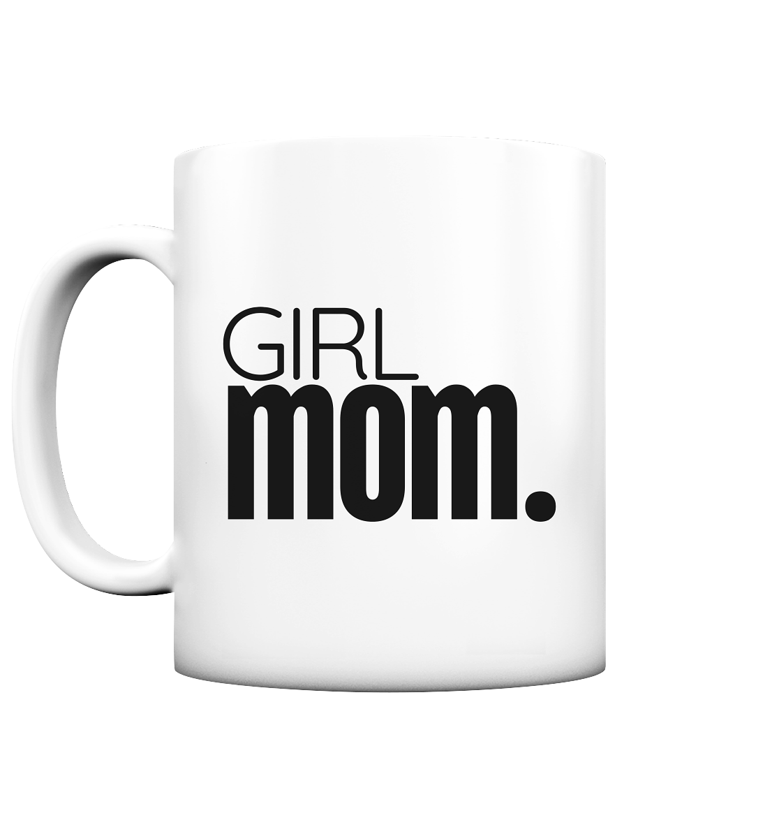 Girl mom - Tasse matt