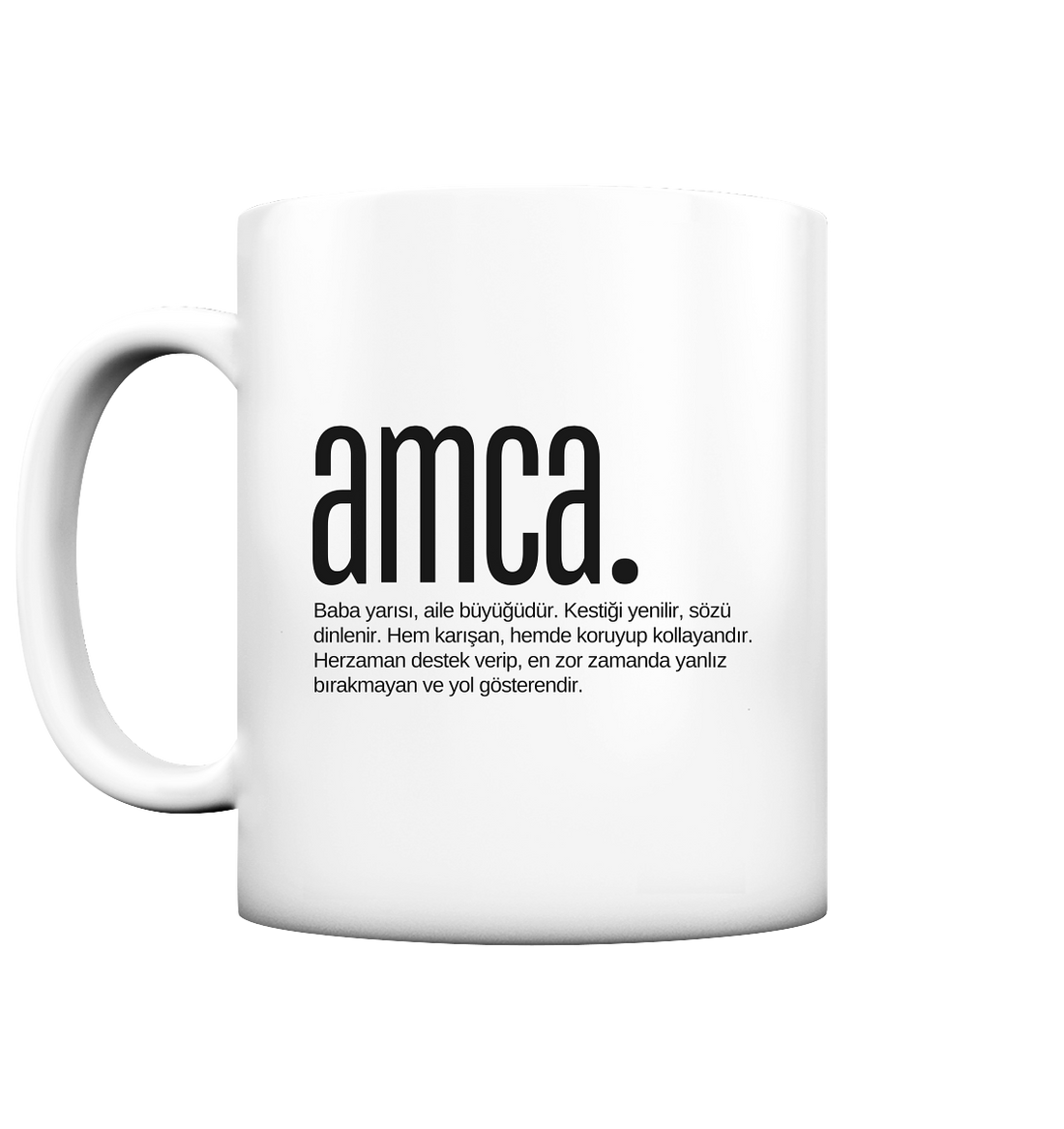 amca. - Tasse matt