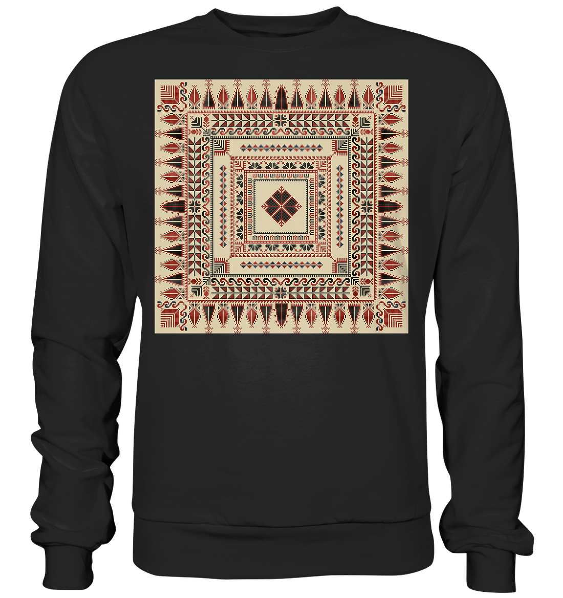 Natural Pattern - Basic Sweatshirt