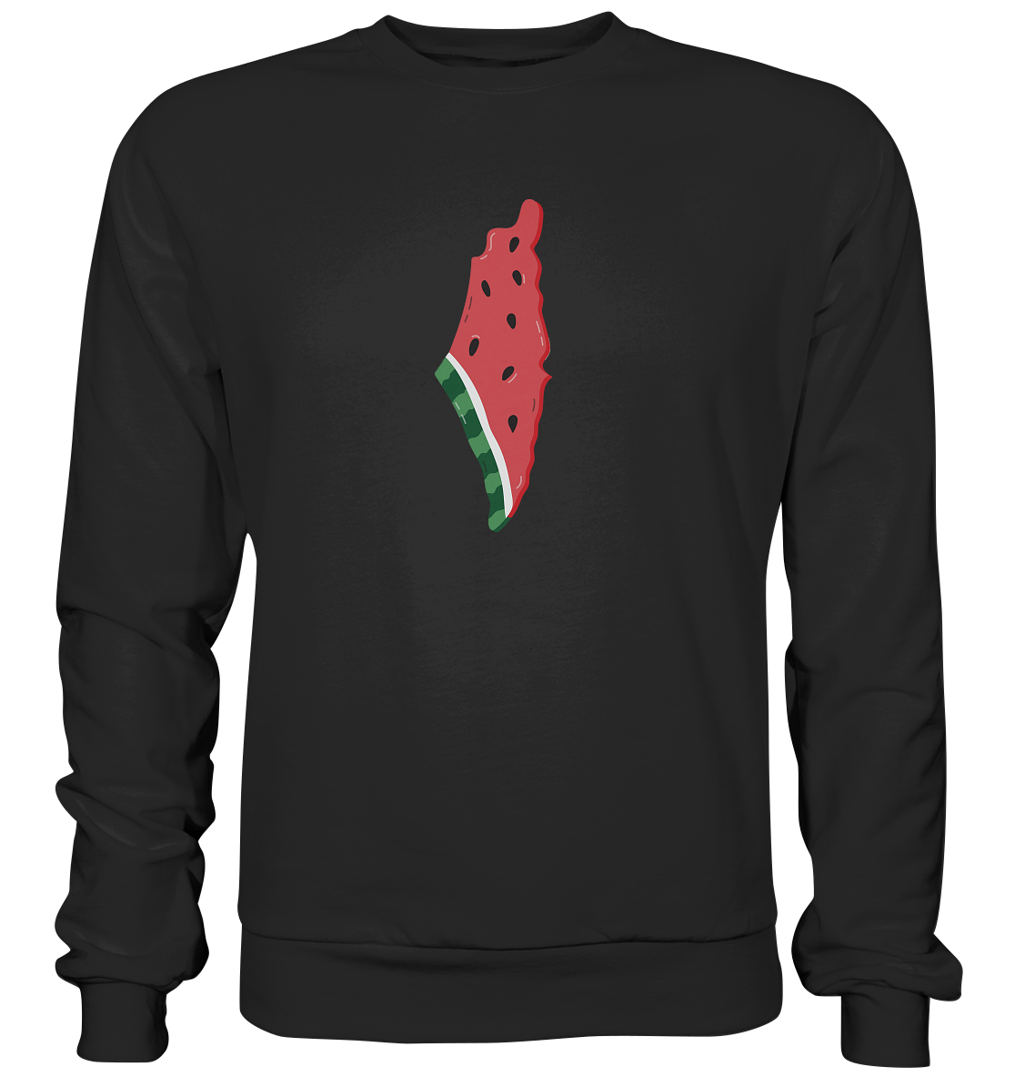 Palestine watermelon flag - Basic Sweatshirt