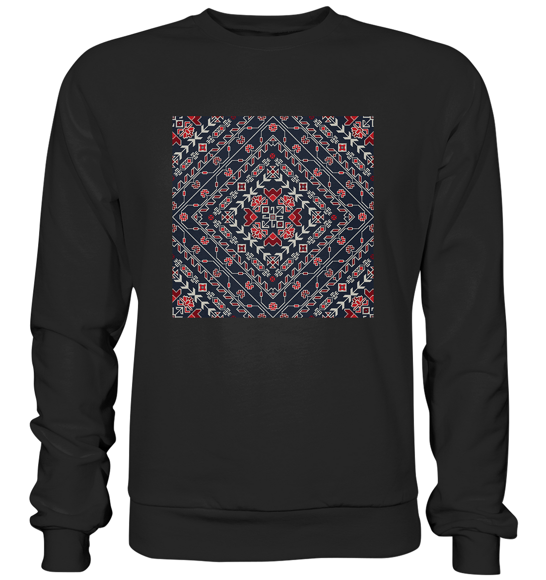 Georgian Embroidery - Basic Sweatshirt