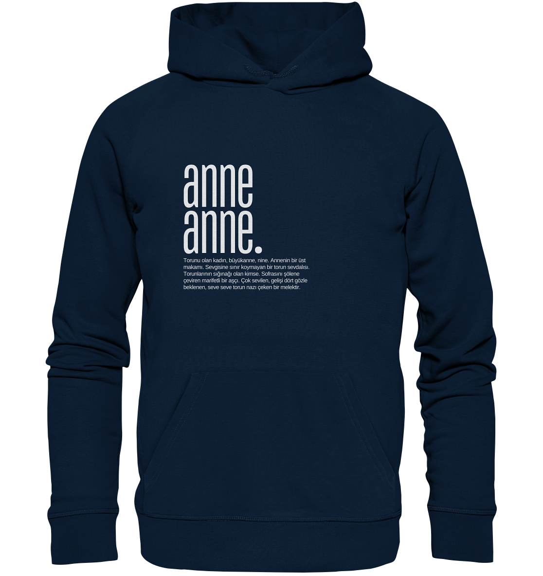 anne anne. - Organic Hoodie