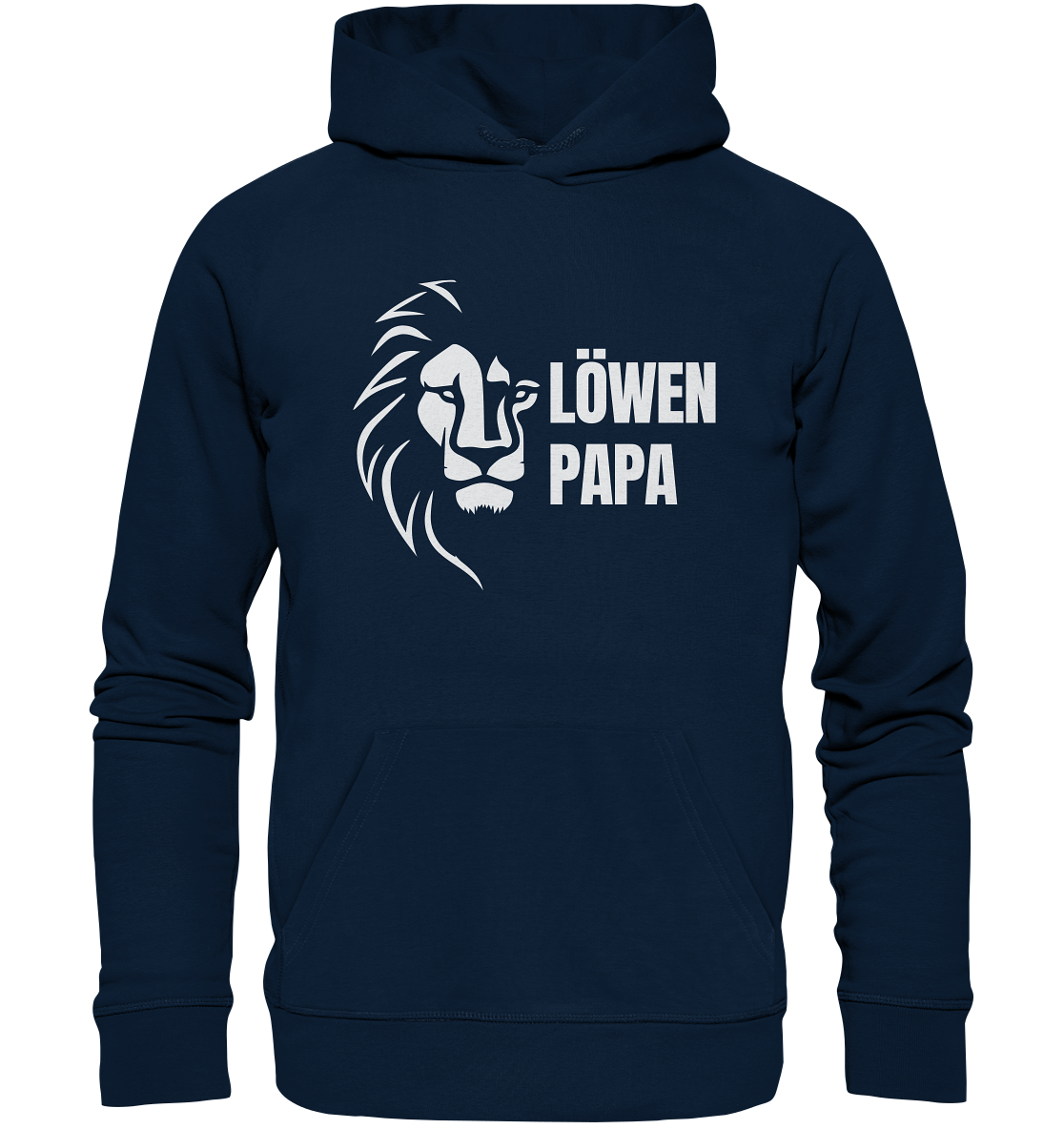 Löwen Papa - Organic Hoodie