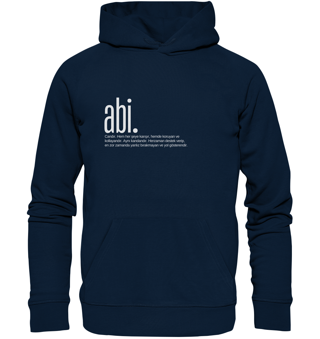 abi.- Organic Hoodie