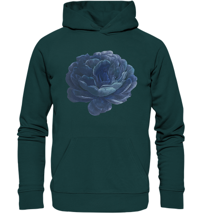 Blue Flower - Organic Hoodie