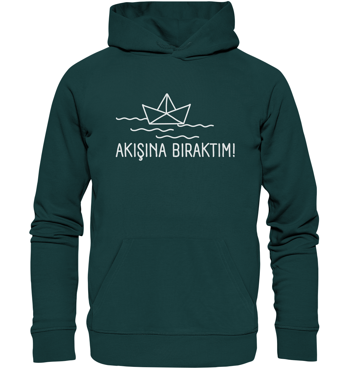 AKIŞINA BIRAKTIM! - Organic Hoodie