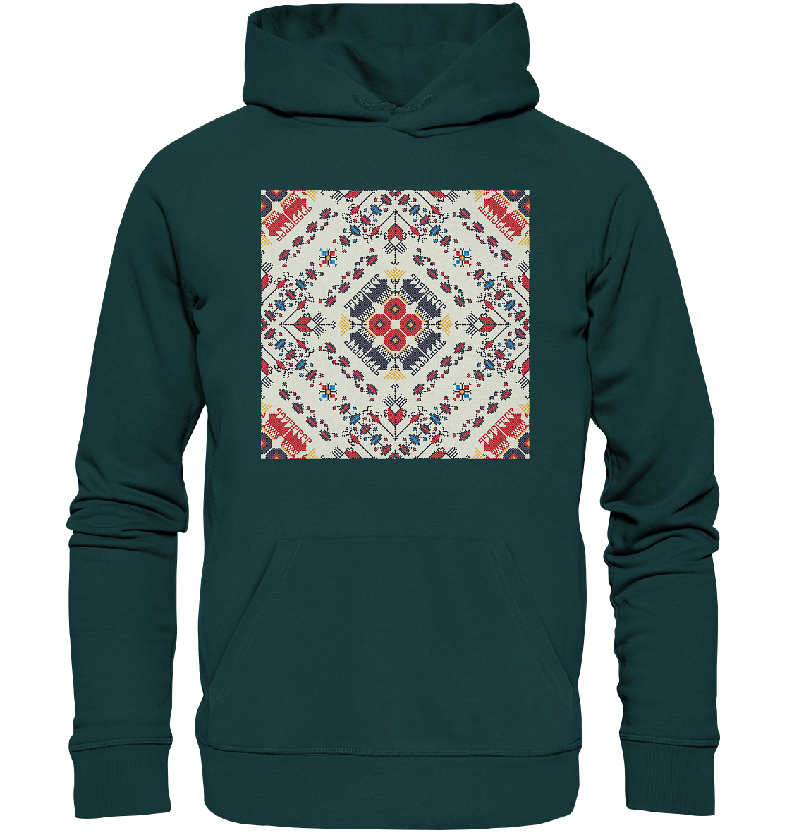 Bulgarian Embroidery - Organic Hoodie