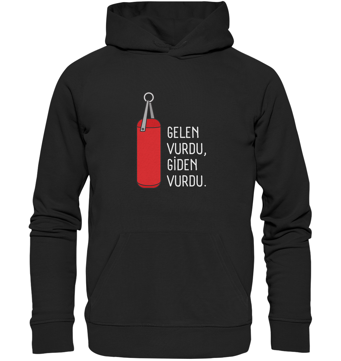 GELEN VURDU, GİDEN VURDU - Organic Hoodie