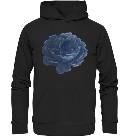 Blue Flower - Organic Hoodie