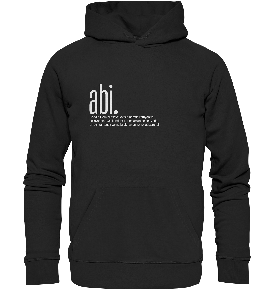 abi.- Organic Hoodie