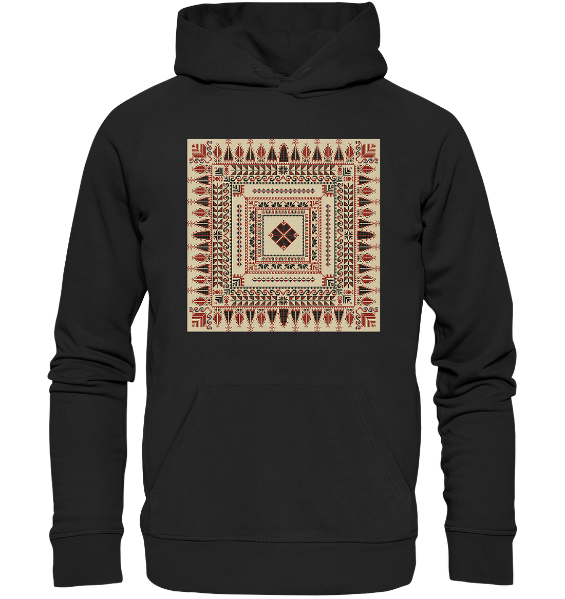 Natural Pattern - Organic Hoodie