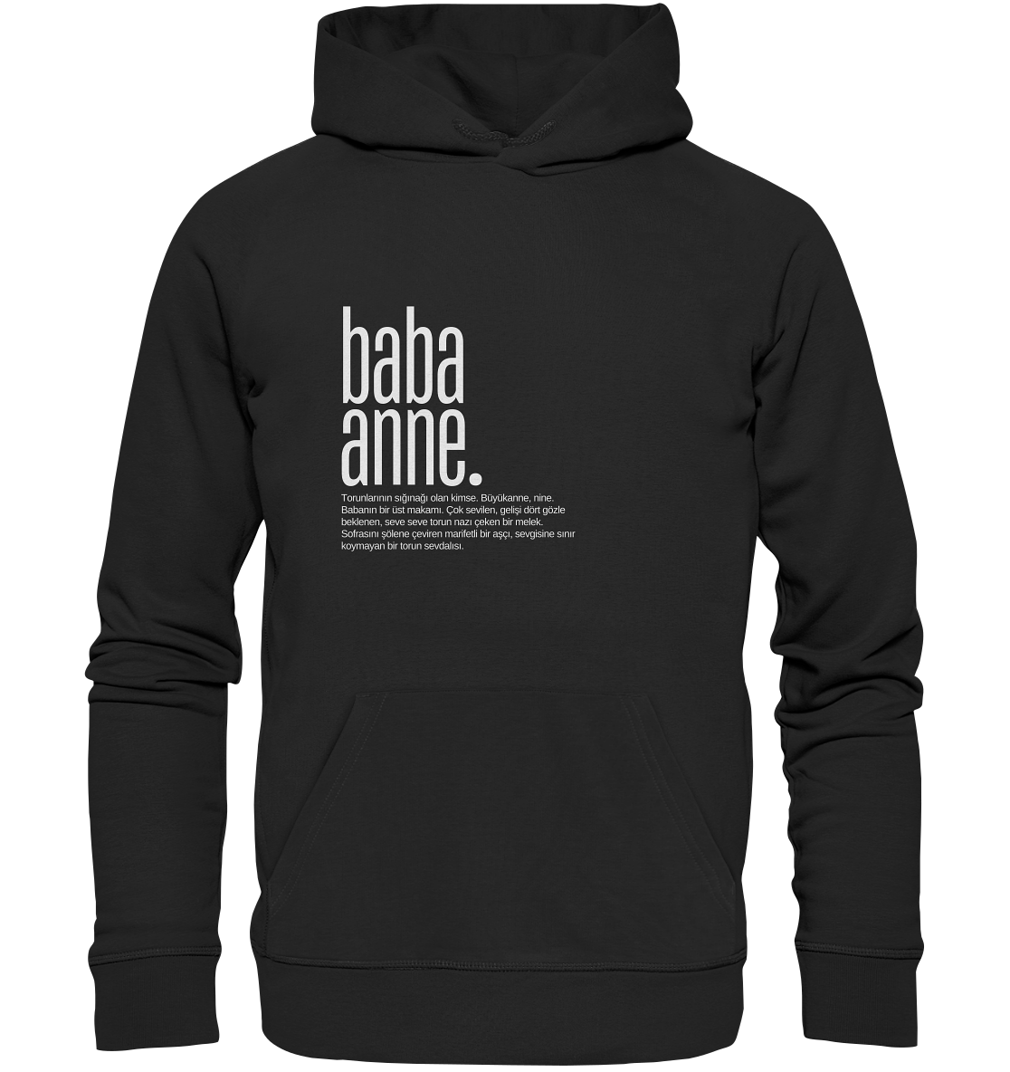 baba anne. - Organic Hoodie