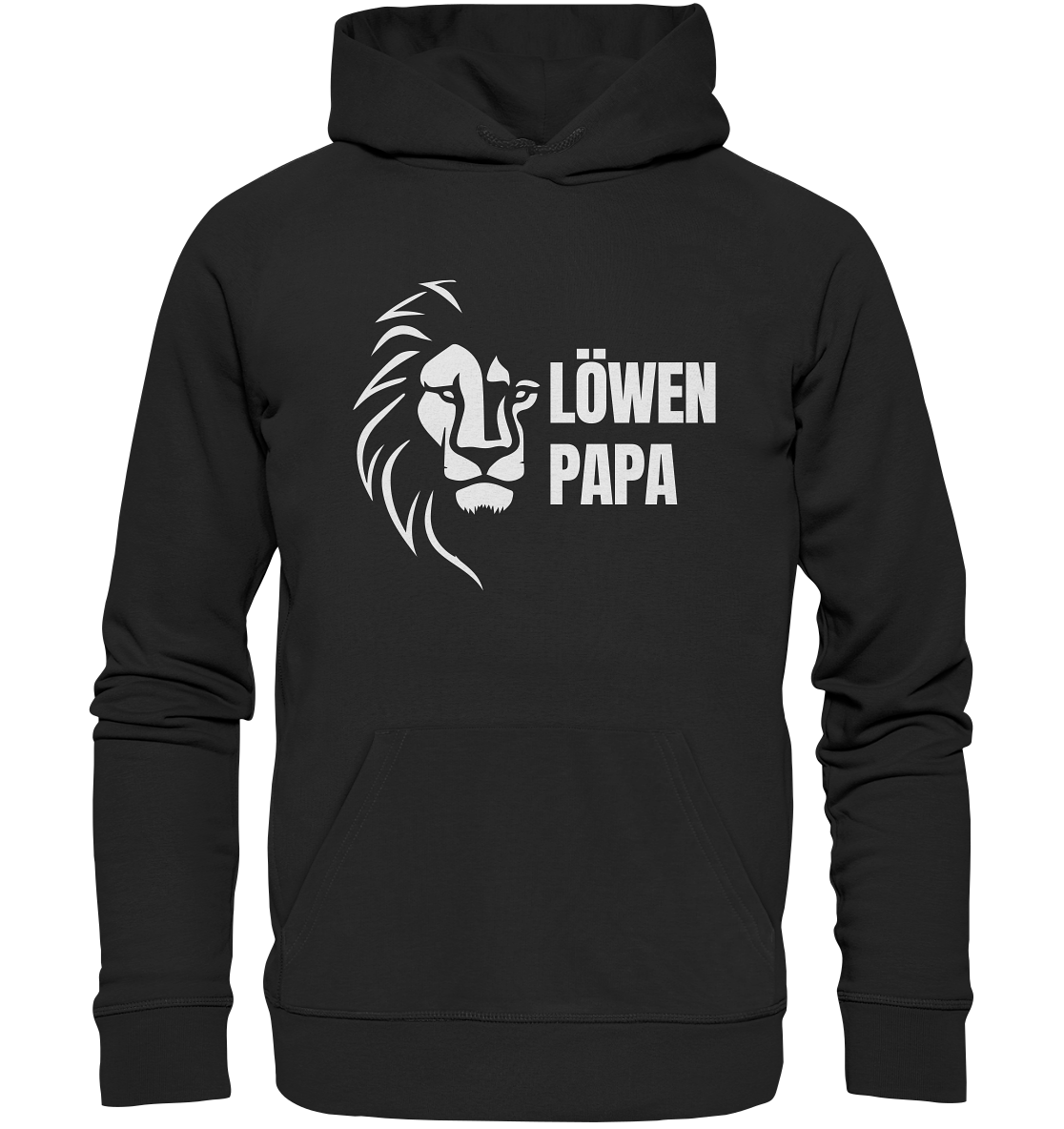 Löwen Papa - Organic Hoodie