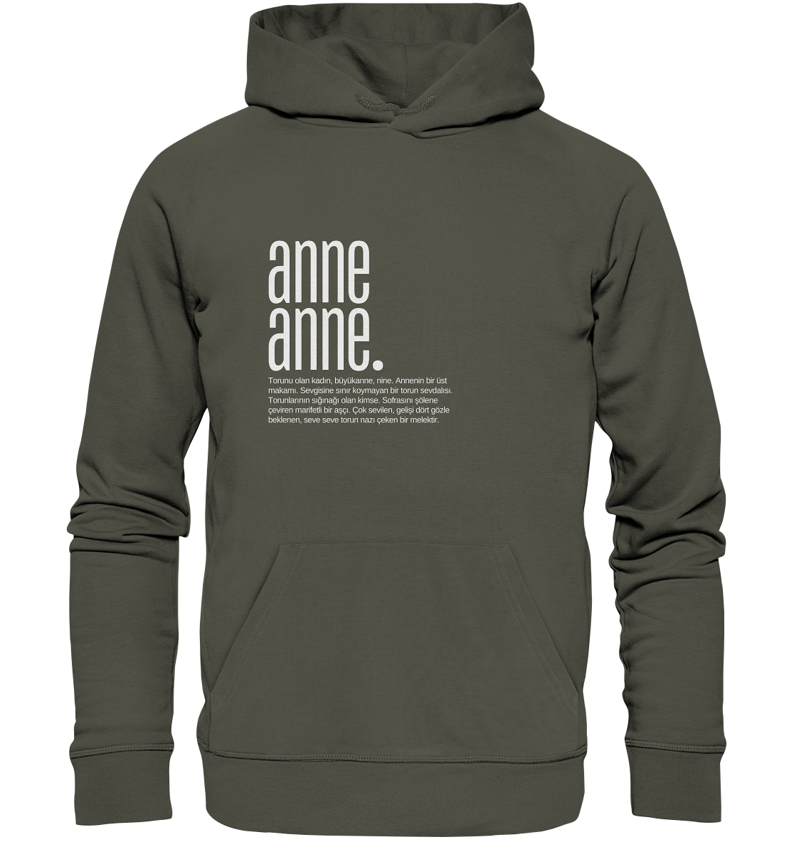 anne anne. - Organic Hoodie