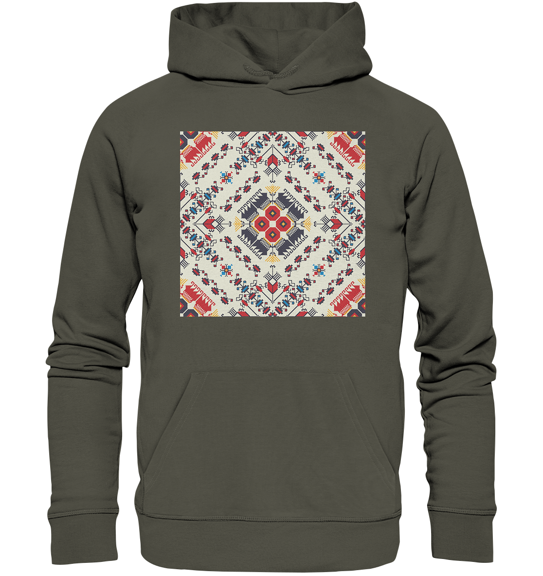 Bulgarian Embroidery - Organic Hoodie