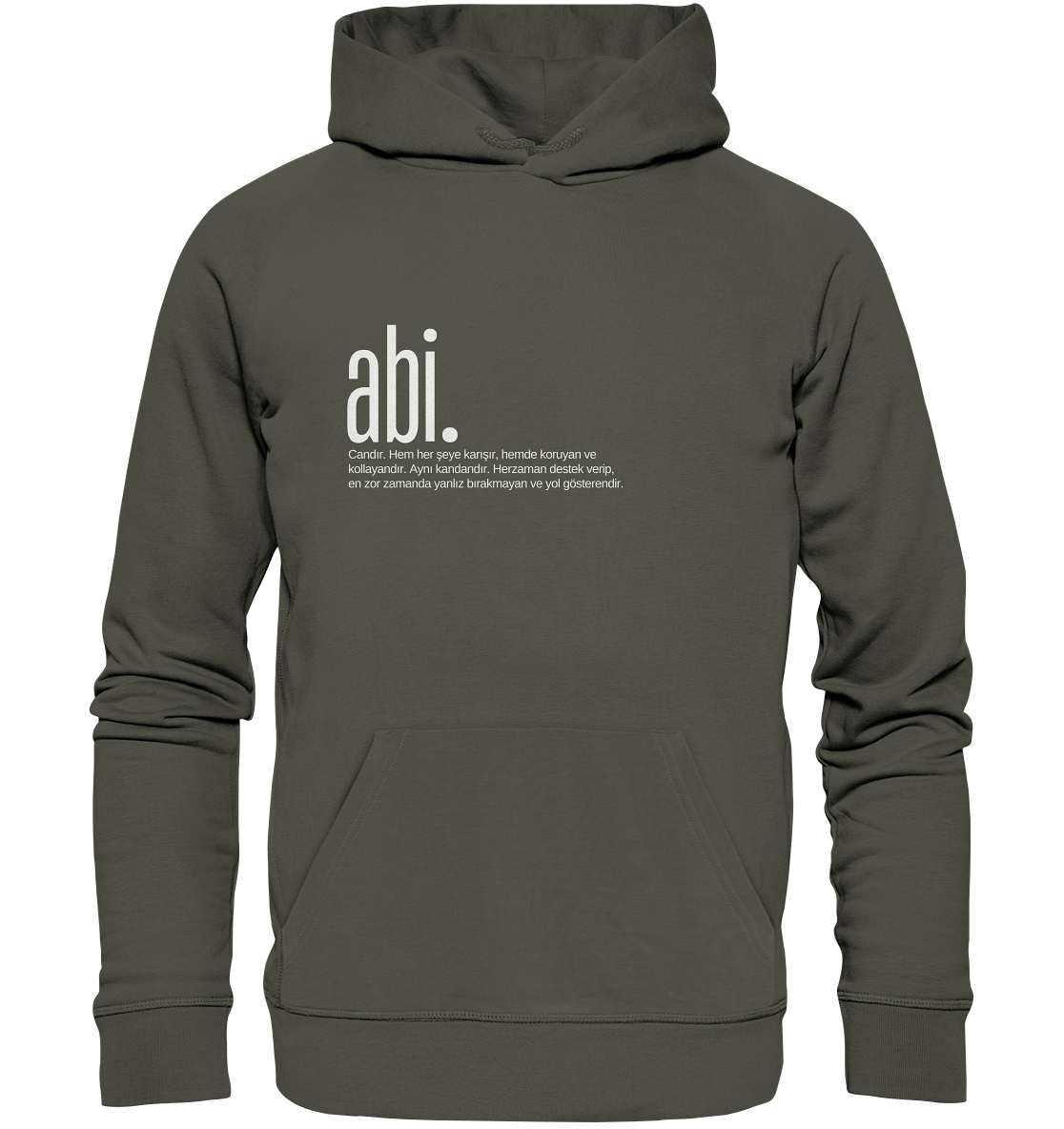 abi.- Organic Hoodie