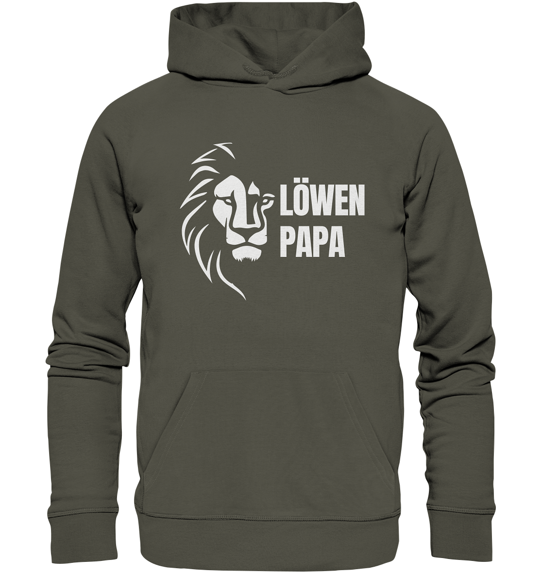 Löwen Papa - Organic Hoodie