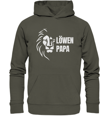 Löwen Papa - Organic Hoodie