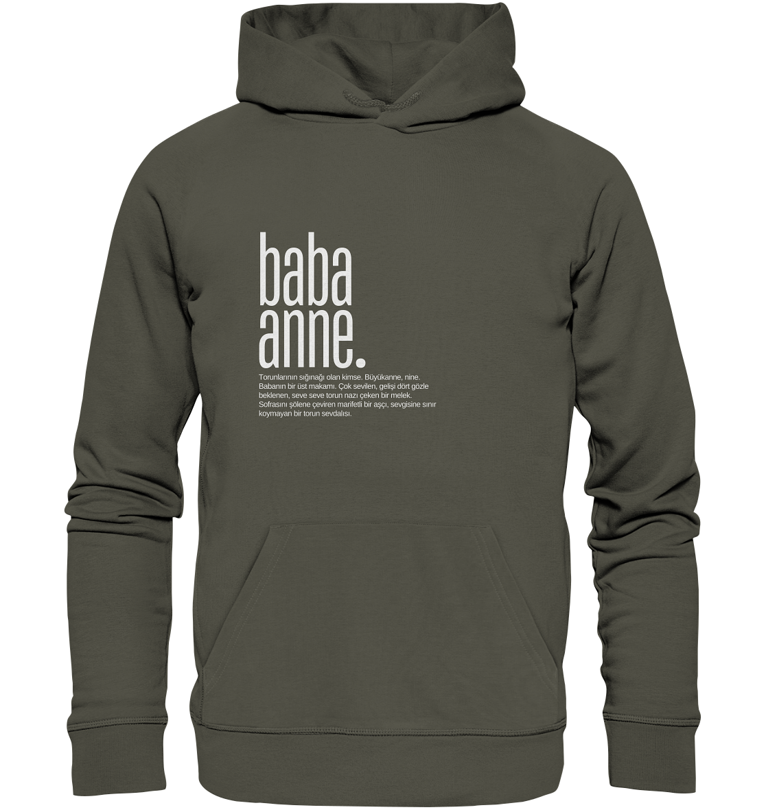 baba anne. - Organic Hoodie