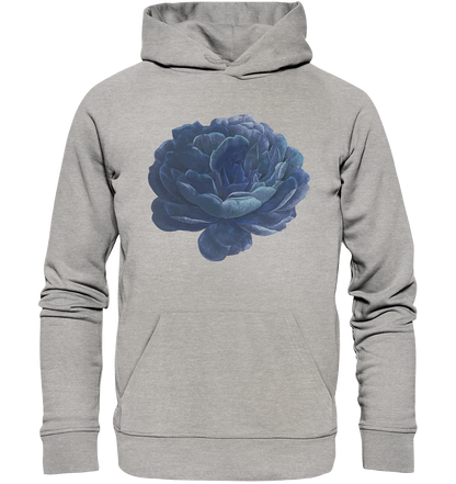 Blue Flower - Organic Hoodie