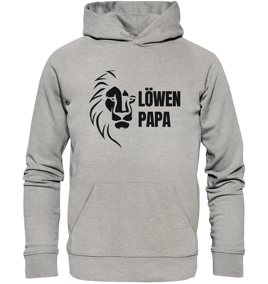 Löwen Papa - Organic Hoodie