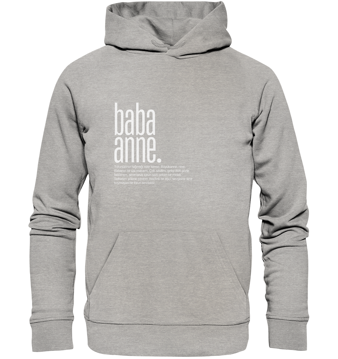 baba anne. - Organic Hoodie