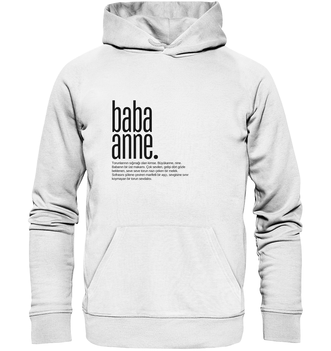 baba anne. - Organic Hoodie