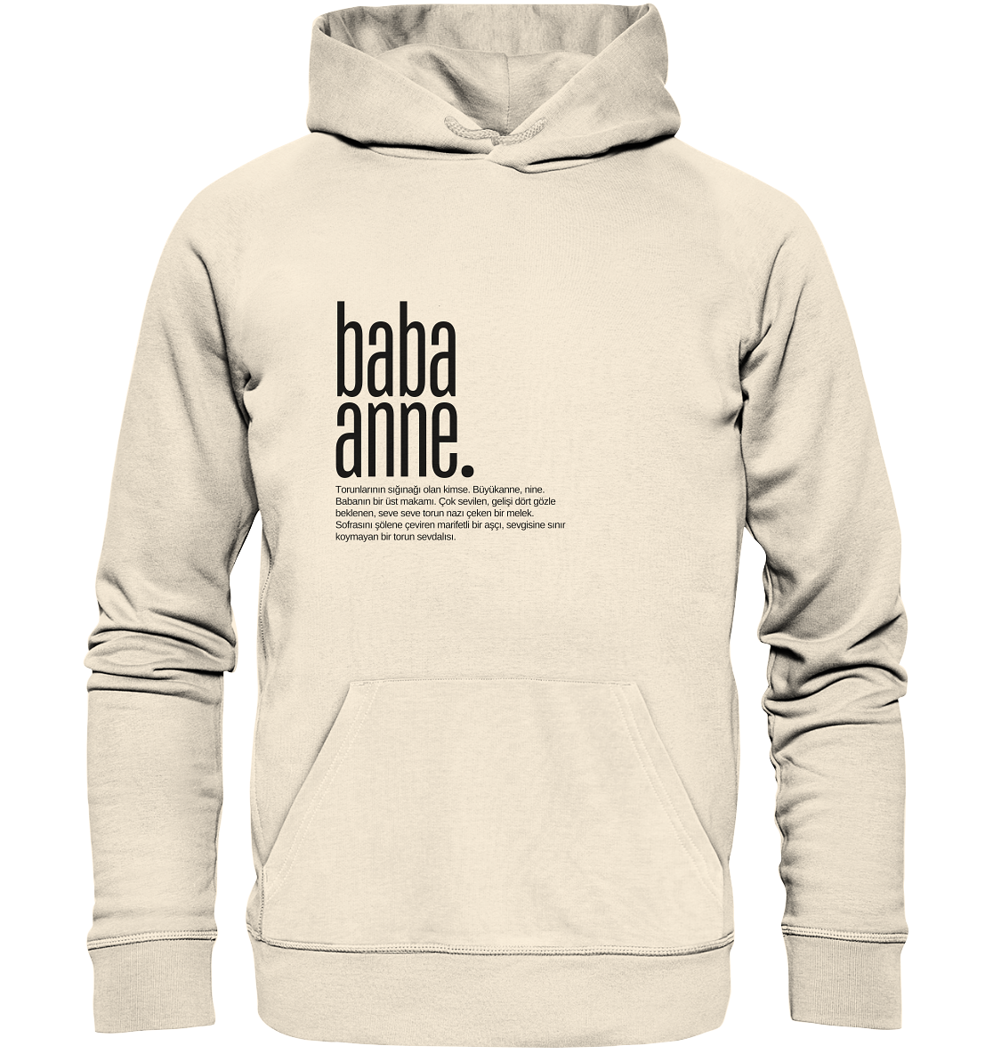 baba anne. - Organic Hoodie