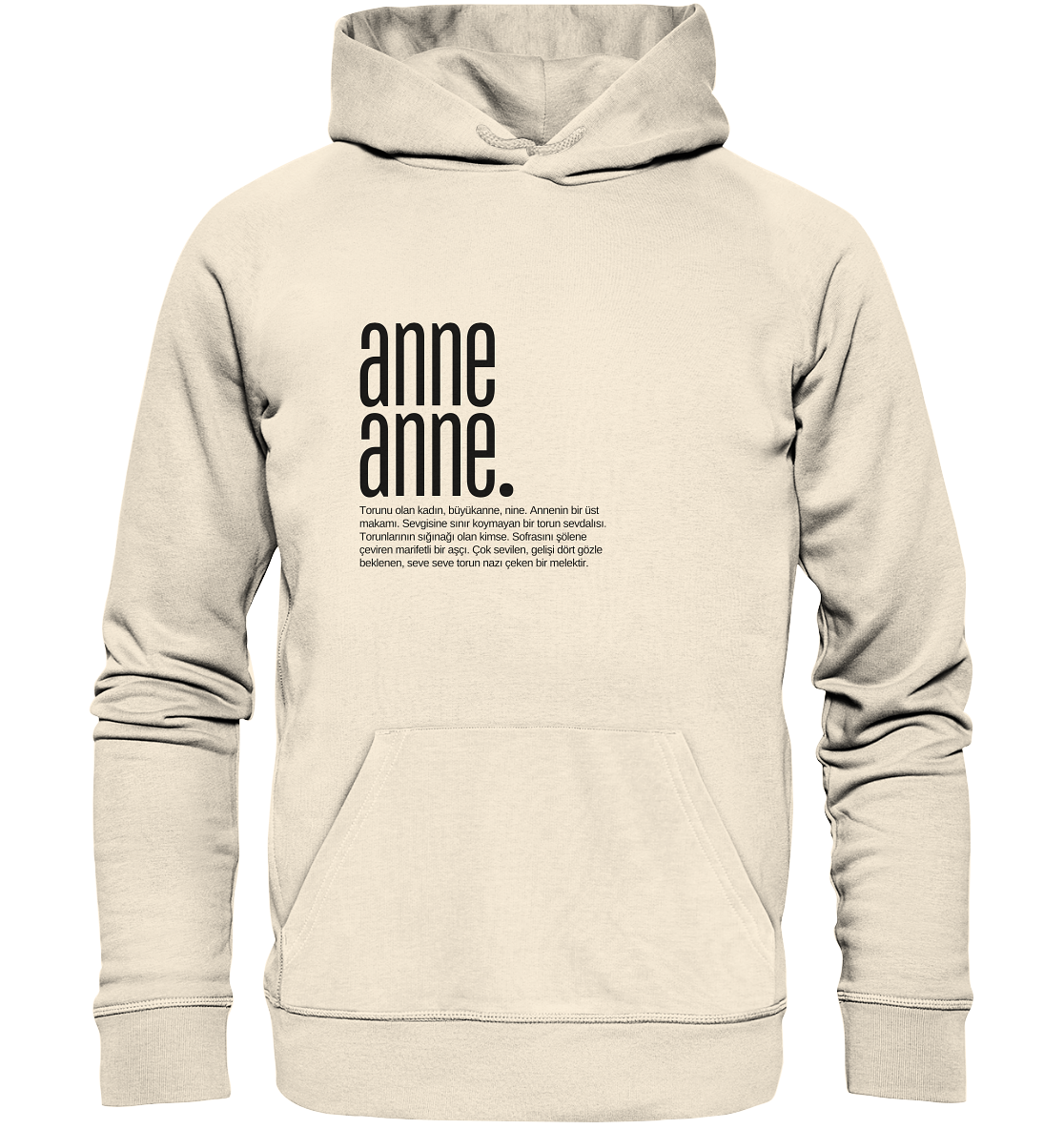 anne anne. - Organic Hoodie