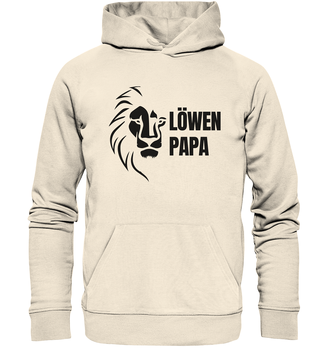 Löwen Papa - Organic Hoodie