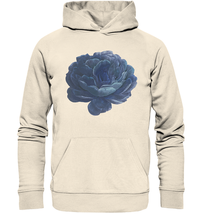 Blue Flower - Organic Hoodie