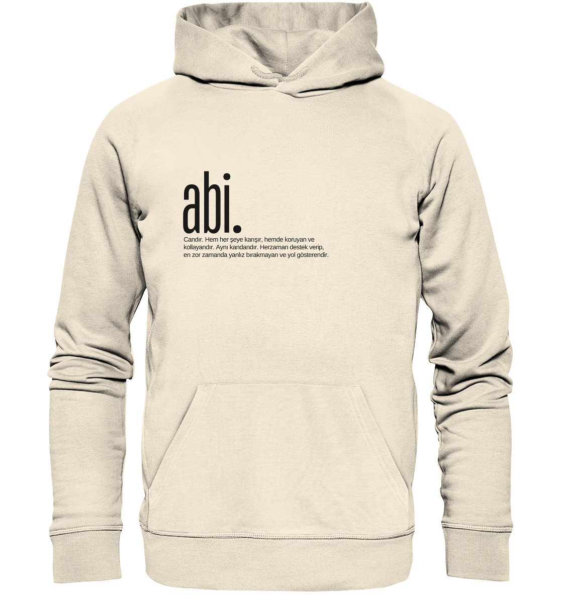 abi.- Organic Hoodie