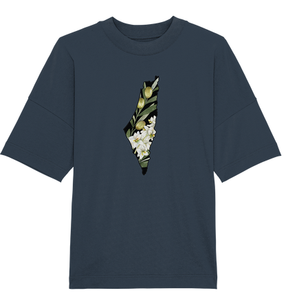 Palestine Olive flag - Organic Oversize Shirt