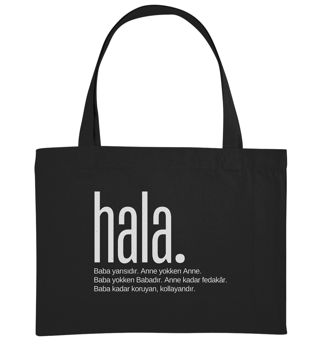 hala. - Organic Shopping-Bag