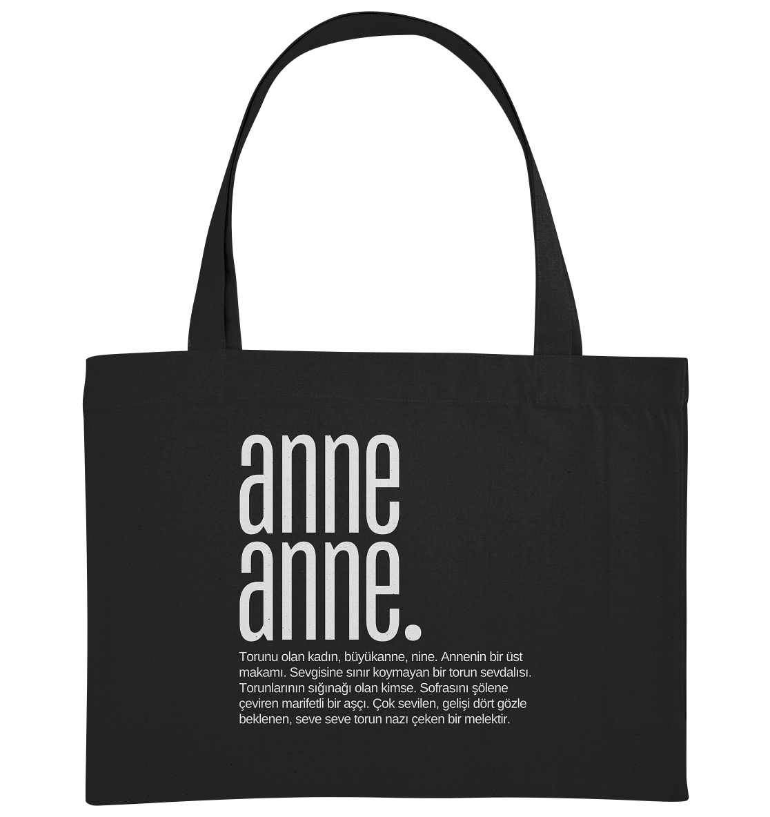 anne anne. - Organic Shopping-Bag