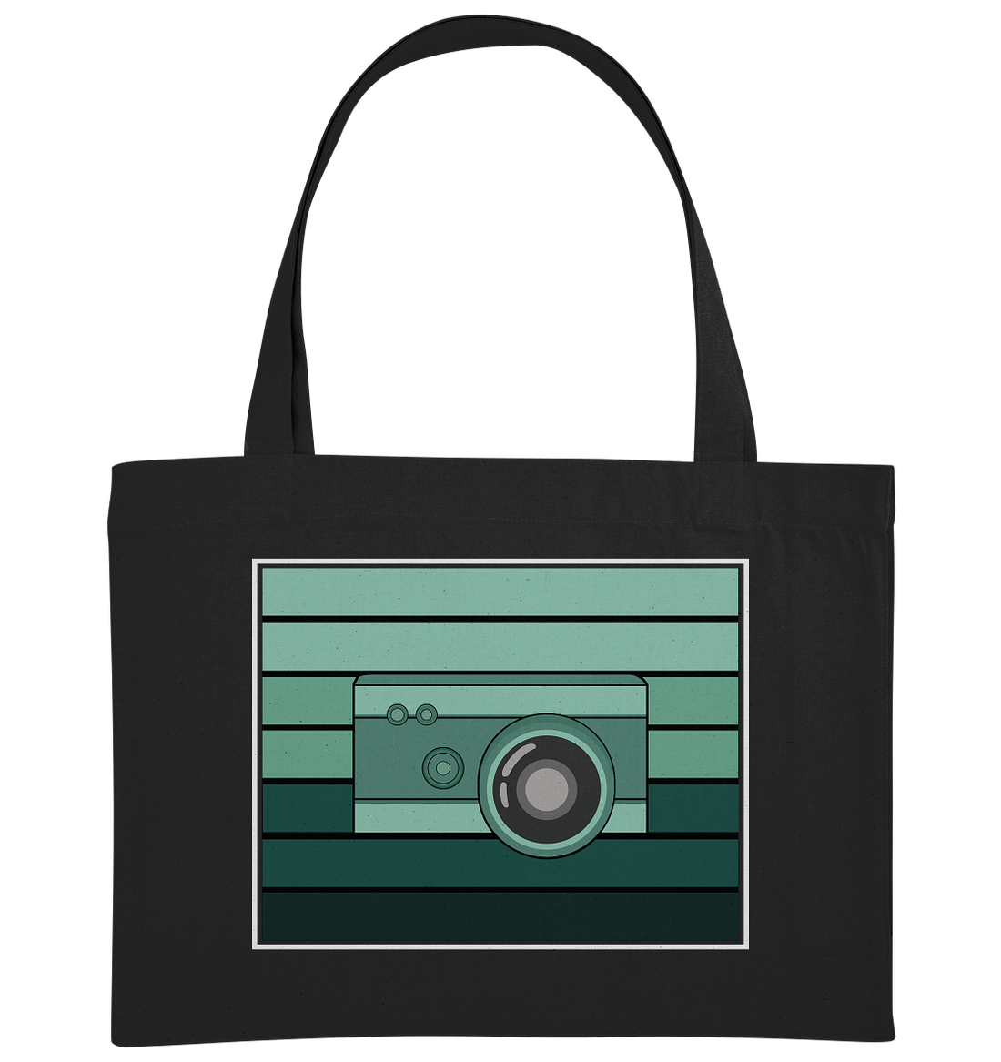 Green Camera - Organic Shopping-Bag