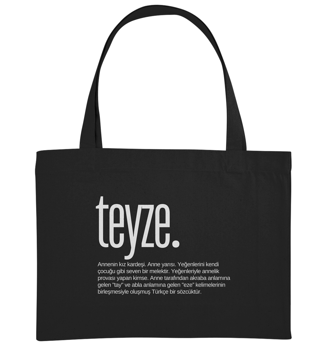 teyze. - Organic Shopping-Bag