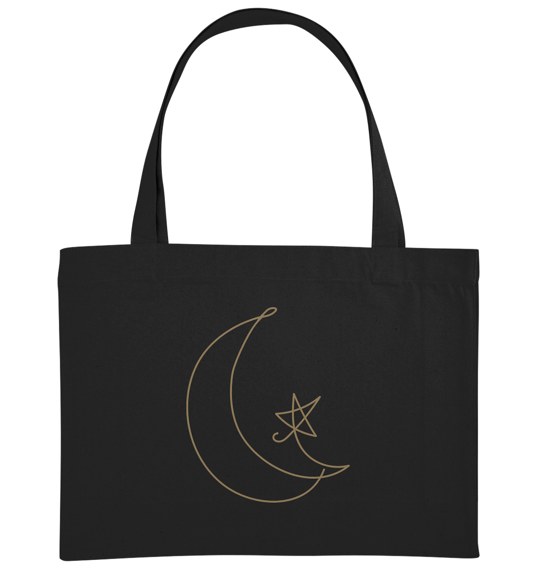 Moon and Star - Organic Shopping-Bag