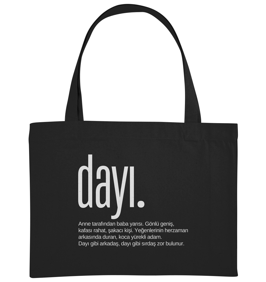 dayı. - Organic Shopping-Bag