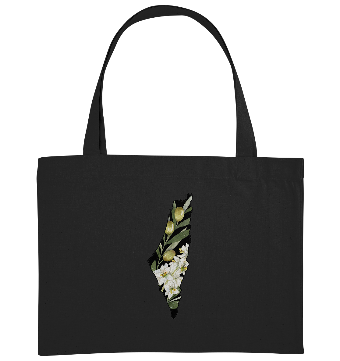 Palestine Olive flag - Organic Shopping-Bag