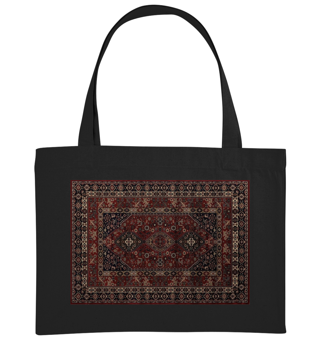 Dark Red Carpet - Organic Shopping-Bag