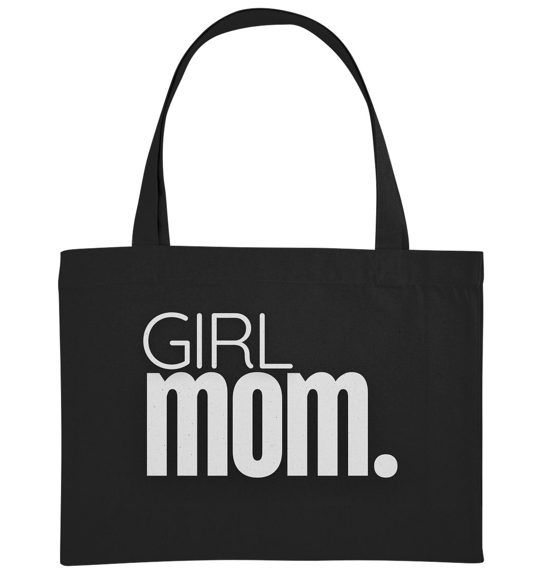 Girl mom - Organic Shopping-Bag