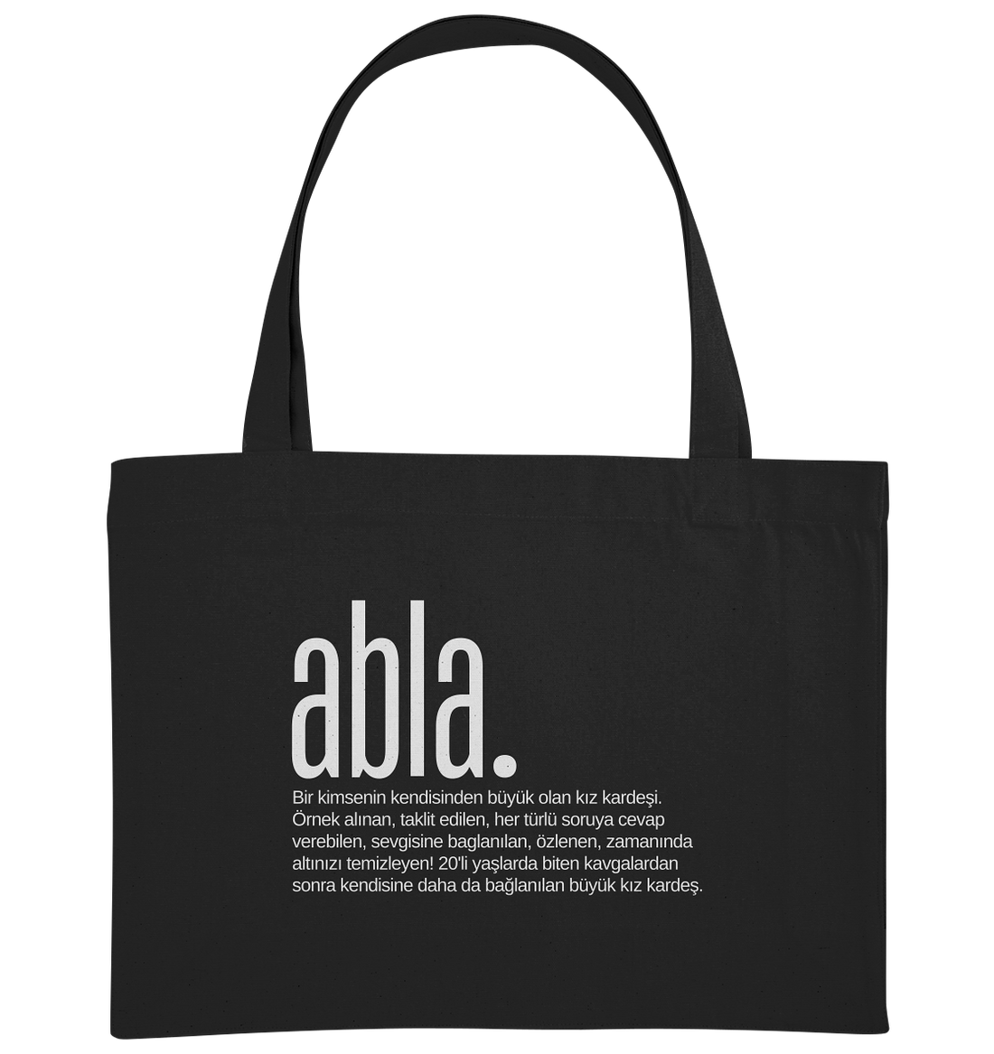 abla. - Organic Shopping-Bag