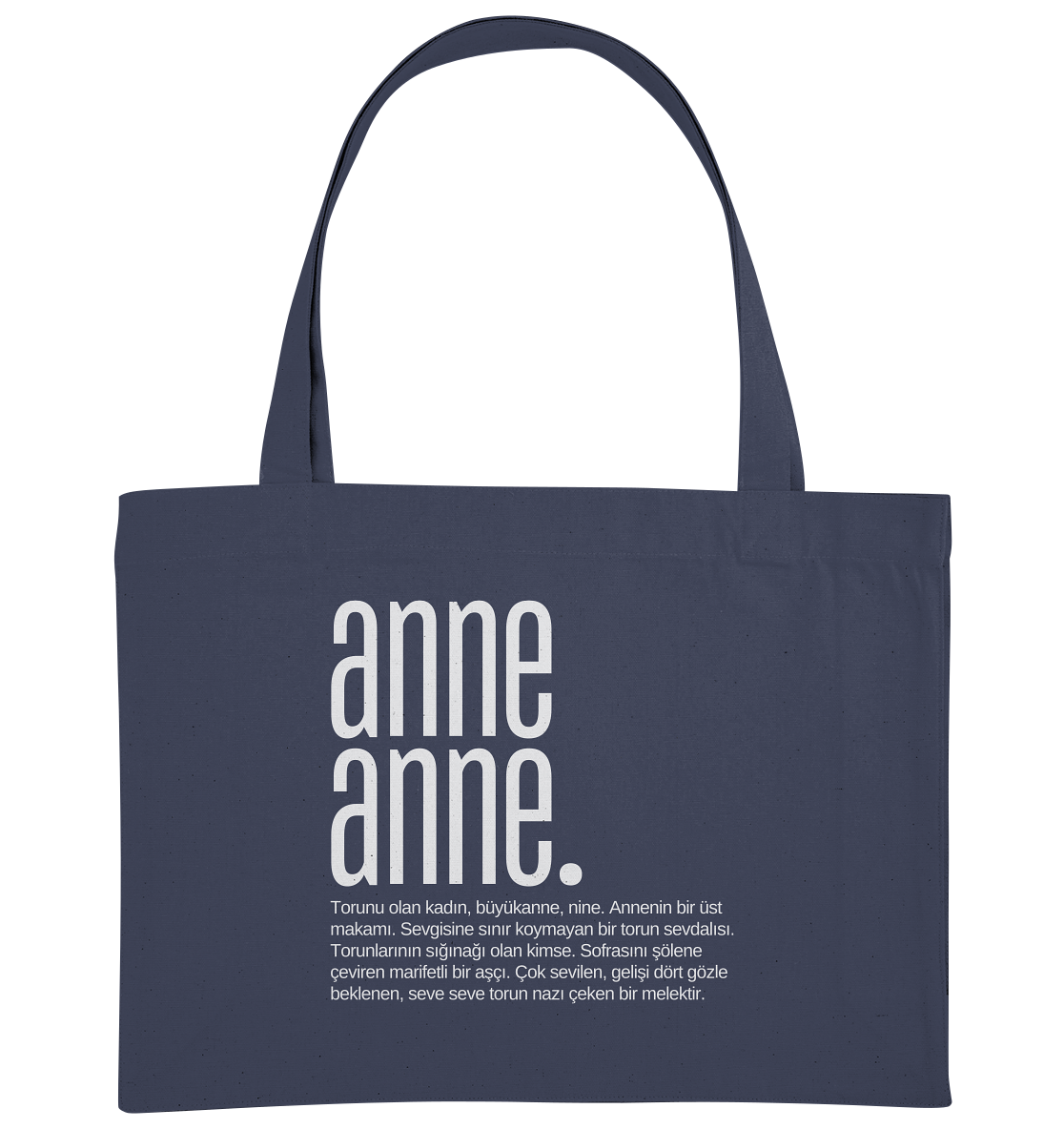 anne anne. - Organic Shopping-Bag