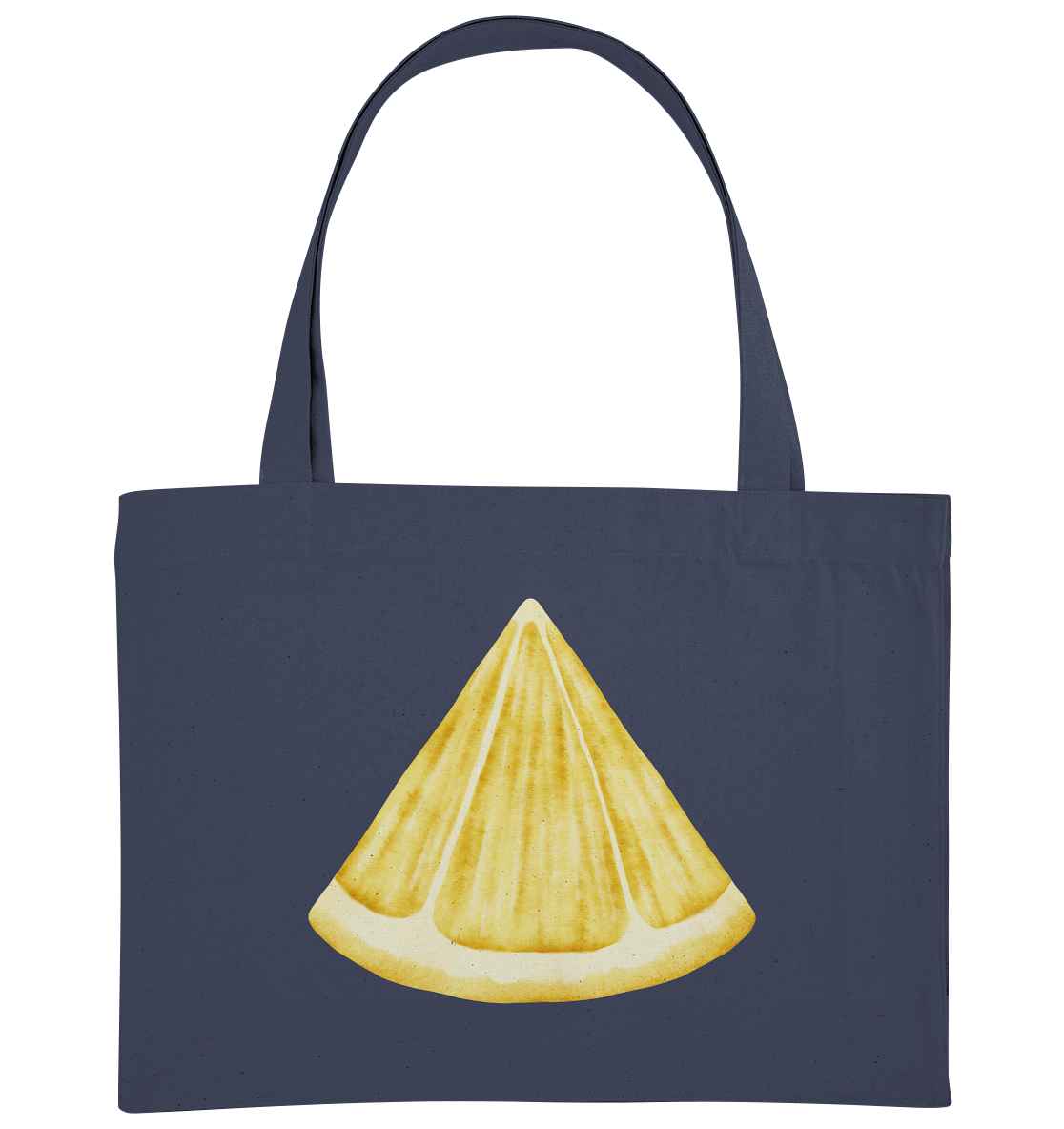 Lemon Slice Watercolor - Organic Shopping-Bag