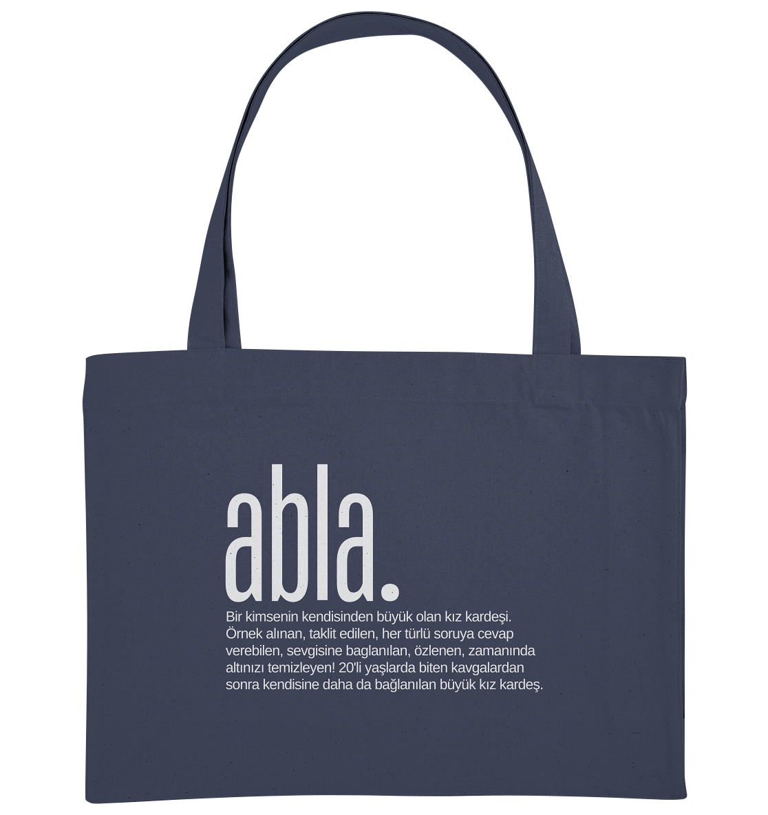 abla. - Organic Shopping-Bag