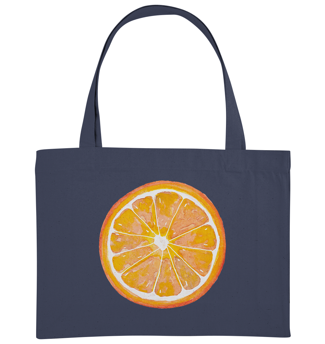 Orange Slice Watercolor - Organic Shopping-Bag